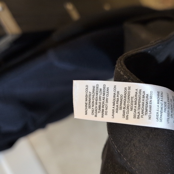 Chicos Faux-Suede Knit jean Pants - Picture 15 of 16